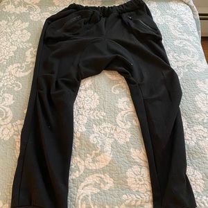 Top Black Harem Pants Large